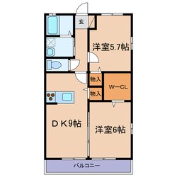 レトアテラスの物件間取画像